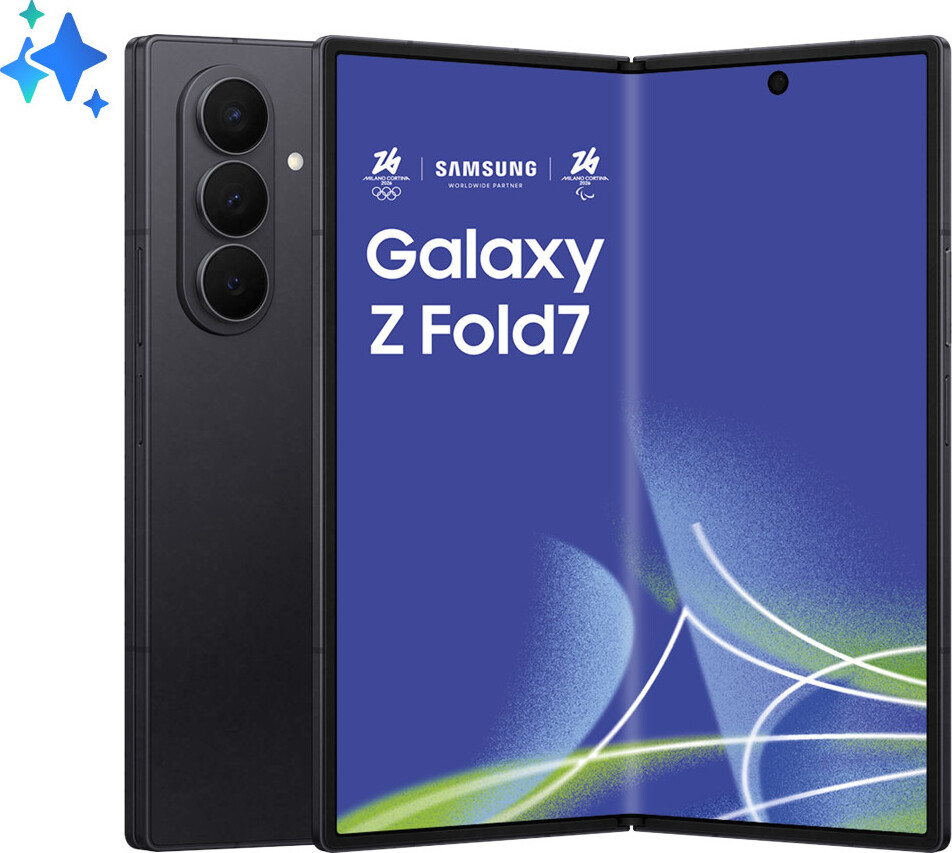 SAMSUNG F966 GALAXY Z FOLD7 5G DUAL SIM 8" OCTA CORE 512GB RAM 12GB 5G ITALIA JETBLACK 1 SAMSUNG F966 GALAXY Z FOLD7 5G DUAL SIM 8" OCTA CORE 512GB RAM 12GB 5G ITALIA JETBLACK