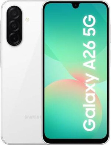 SAMSUNG GALAXY A26 5G 8+256GB 6.7" WHITE EUROPA