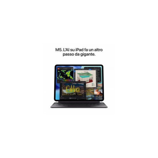 iPad Pro 11" (M5) Wi-Fi 256GB - Vetro Standard - Argento