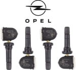 Kit 4 sensori TPMS OPEL cod. 13506028 per Corsa Mokka Astra e altri modelli - Pressione Pneumatici
