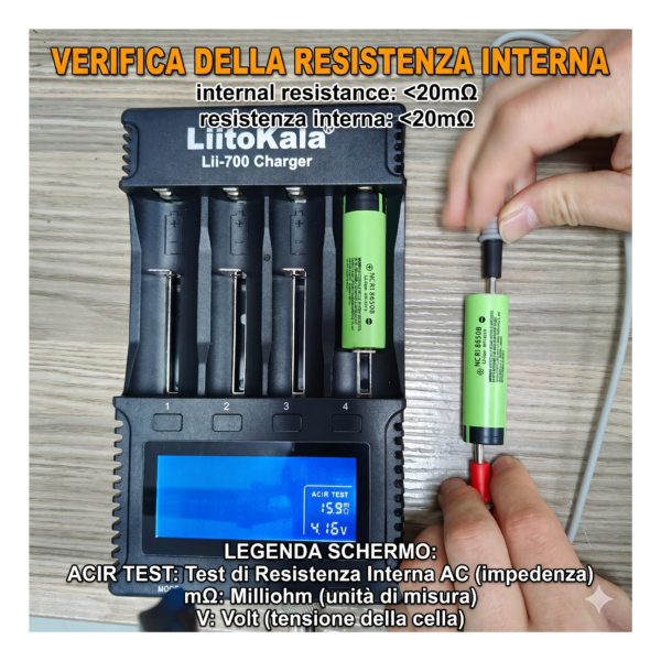 Batteria ricaricabile 18650 3.7V LiitoKala Lii-34B 3400mAh – Button Top