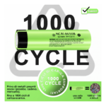 Batteria ricaricabile 18650 3.7V LiitoKala Lii-34B 3400mAh – Button Top