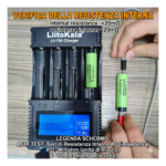 Batteria ricaricabile 18650 3.7V LiitoKala Lii-34B 3400mAh - Testa Piatta (Flat Top)