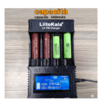 Batteria ricaricabile 18650 3.7V LiitoKala Lii-34B 3400mAh - Testa Piatta (Flat Top)