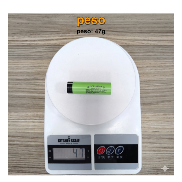 Batteria ricaricabile 18650 3.7V LiitoKala Lii-34B 3400mAh - Testa Piatta (Flat Top)