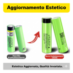 Batteria ricaricabile 18650 3.7V LiitoKala Lii-34B 3400mAh - Testa Piatta (Flat Top)
