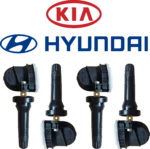 52940-BV100-01 Kit 4 sensori TPMS KIA Hyundai cod. 52940-BV100 per Sportage 2021-2026 e altri modelli - Pressione Pneumatici