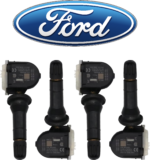 Kit 4 sensori TPMS FORD cod. F2GT-1A180-CD per Ecosport Fiesta 2018-2023 e altri modelli - Pressione Pneumatici