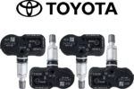 PMV-C215-SITO-01 Kit 4 sensori TPMS Toyota cod. PMV-C215 per Yaris Aygo CH-R e altri modelli - Pressione Pneumatici