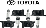 PMV-E100-SITO-02 Kit 4 sensori TPMS cod. PMV-E100 Toyota Yaris Corolla RAV4 2019-2026 e altri modelli – Pressione Pneumatici