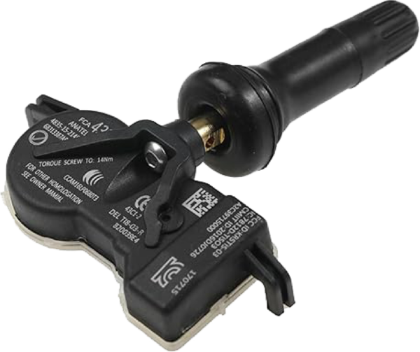 Kit 4 sensori TPMS FIAT cod.68313387AB 53474795 per 500X - Pressione Pneumatici